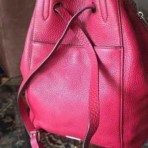 Rebecca Minkoff Pink Backpack with Textured Finish Rebecca Minkoff Pale Pink Leather Backpack | Mercari main image 4
